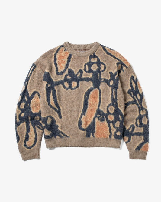 Candice - Desire Mohair Sweater, Tan