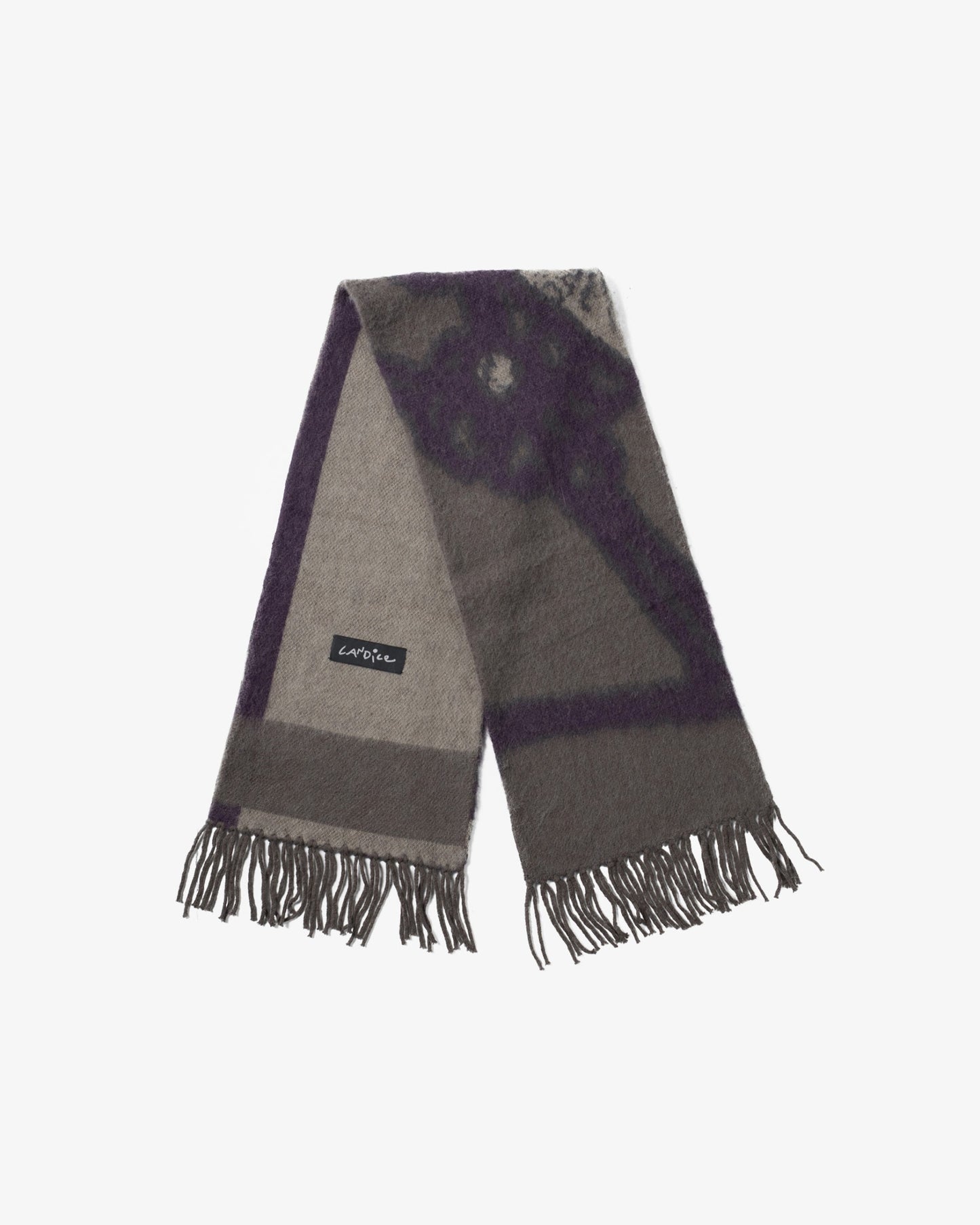 Candice - Desire Scarf, Grey/Purple