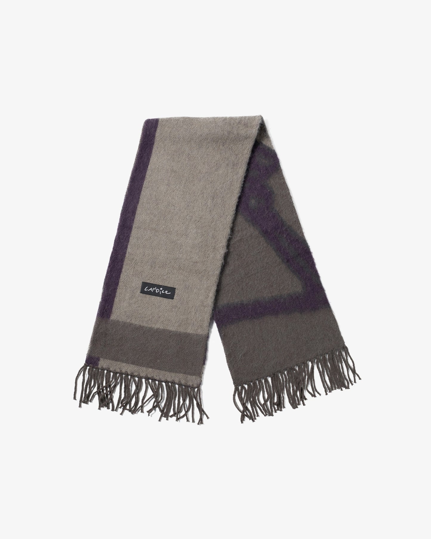 Candice - Desire Scarf, Grey/Purple