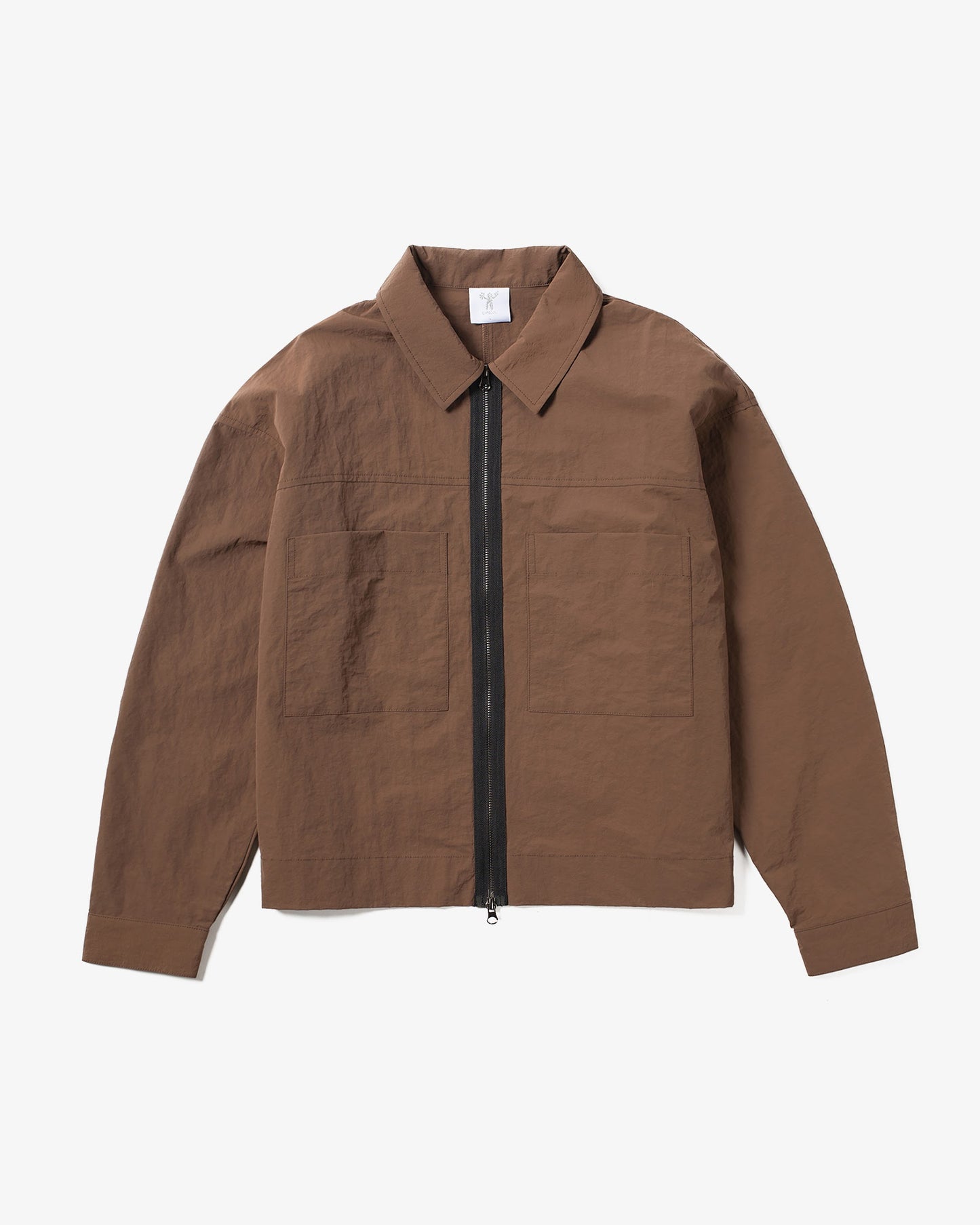 Candice - Air Nylon Shirt Jacket, Brown