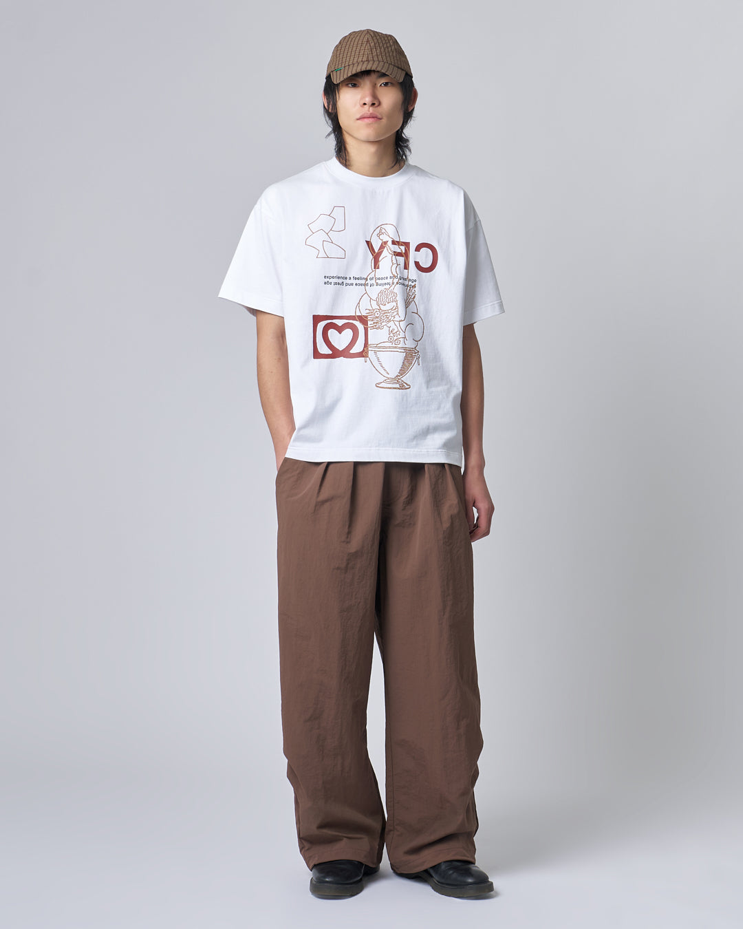 Candice - Air Nylon Pants, Brown