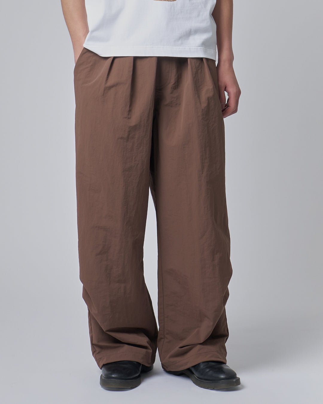 Candice - Air Nylon Pants, Brown
