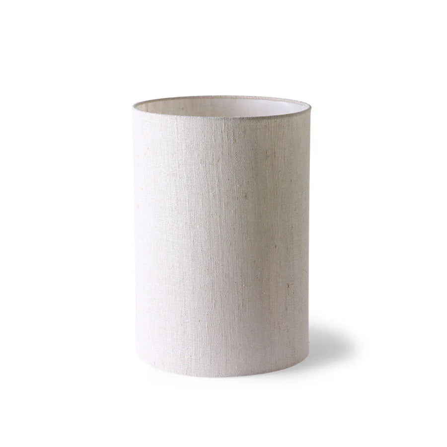HKLIVING - Cylinder Lamp Shade Natural Linen