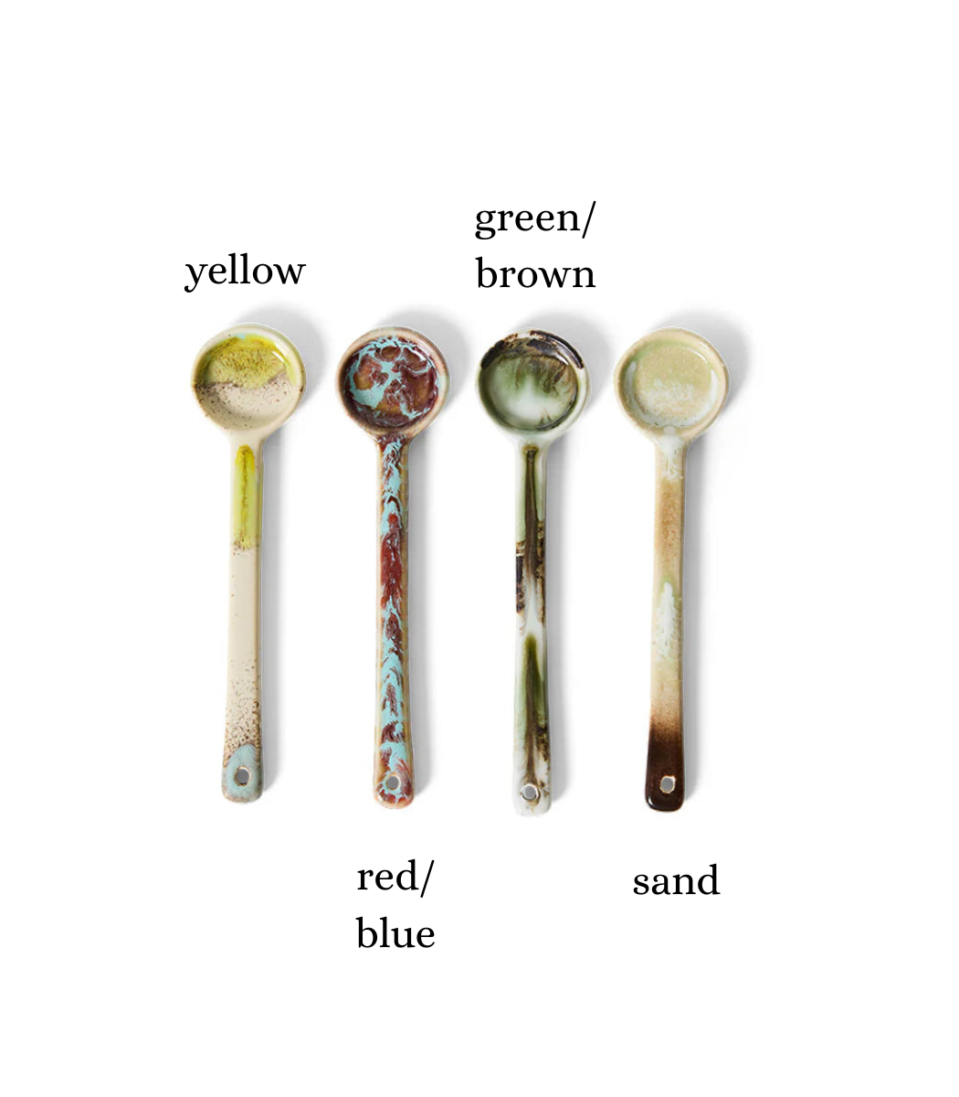 HKLIVING - 70s Ceramics: Spoons M, Blend