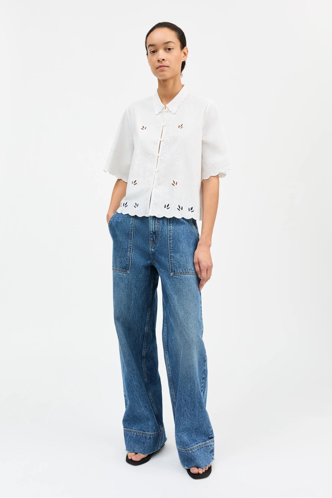 Skall Studio - Fleurie Shirt, Optic White