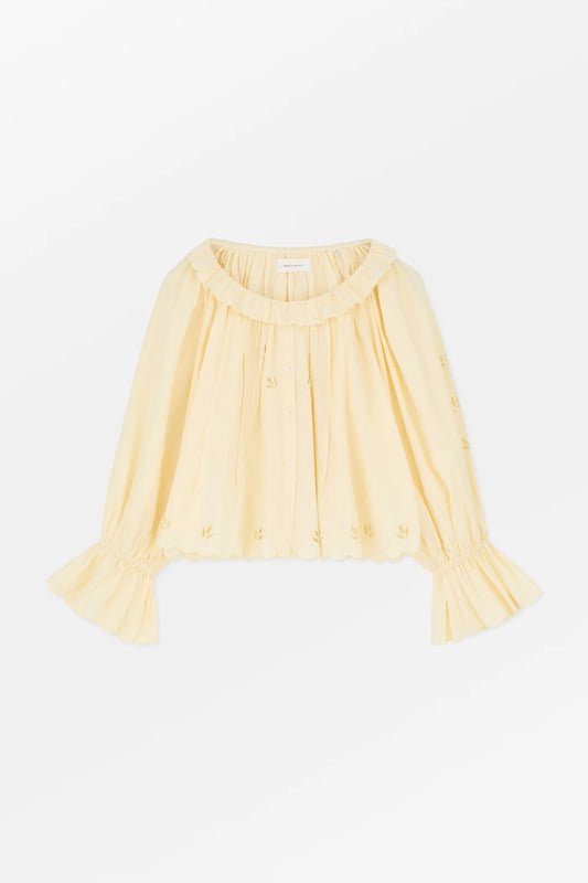 Skall Studio - Fleurie Blouse, Buttermilk