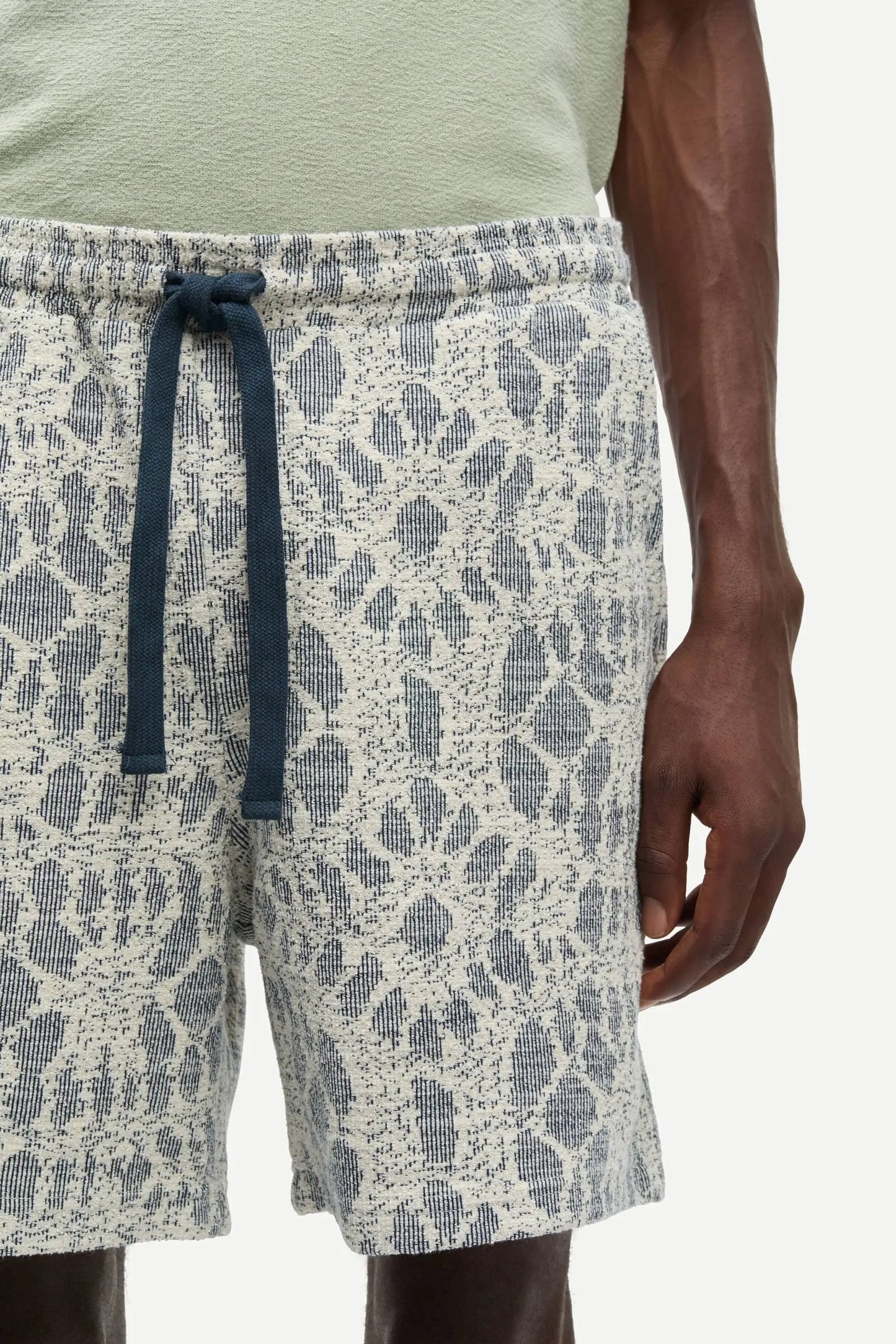 Samsøe Samsøe - Sajabari Fly Shorts, Salute Symmetry