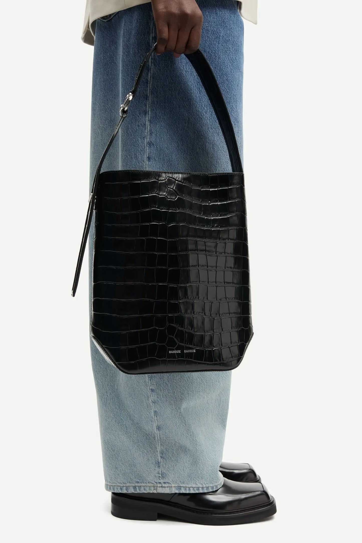 Samsøe Samsøe - Saelmegade Bucket Bag, Black