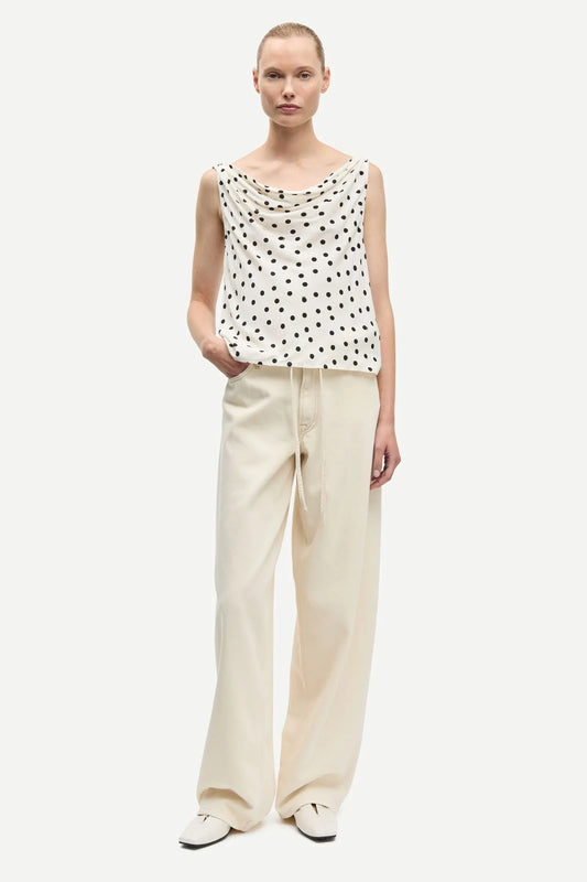 Samsøe Samsøe - Saharper Jeans Belt, Soft Natural