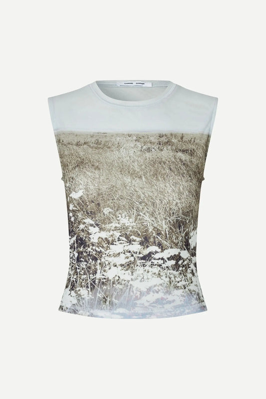 Samsøe Samsøe - Saangel Top, Hazy Fields