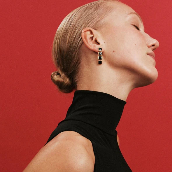 Heaven Mayhem - Archer Drop Earrings, Gold