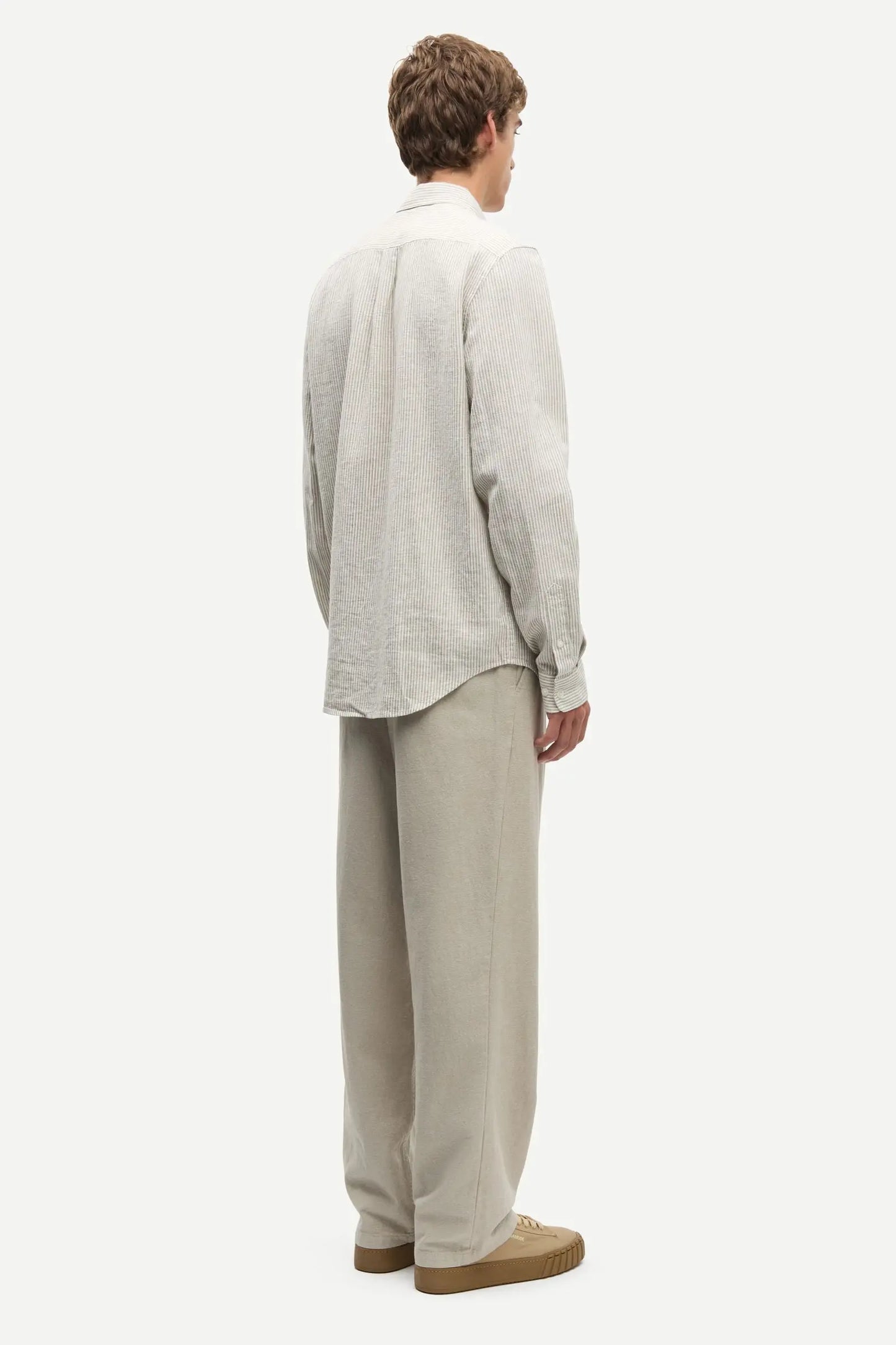 Samsøe Samsøe - Saliam Shirt, Aluminium Stripe
