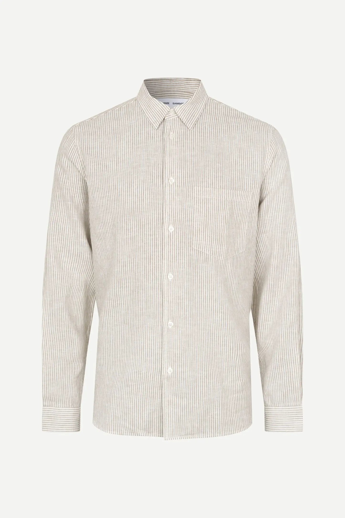 Samsøe Samsøe - Saliam Shirt, Aluminium Stripe