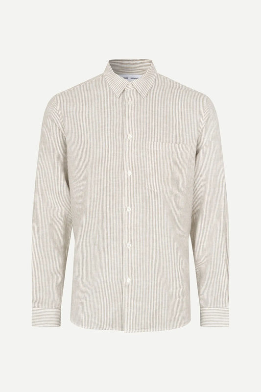 Samsøe Samsøe - Saliam Shirt, Aluminium Stripe