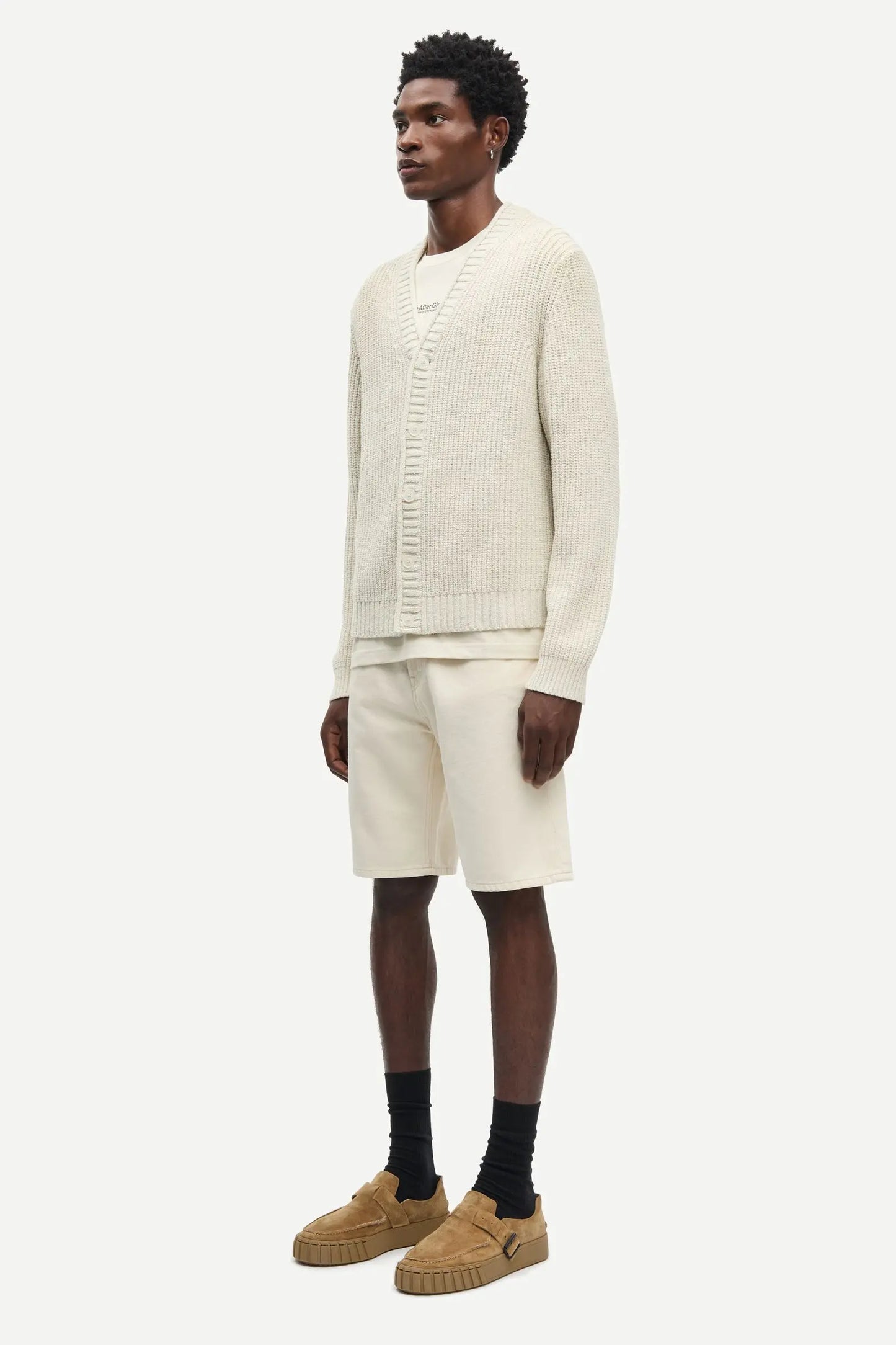 Samsøe Samsøe - Samarcon Cardigan, Silver Birch