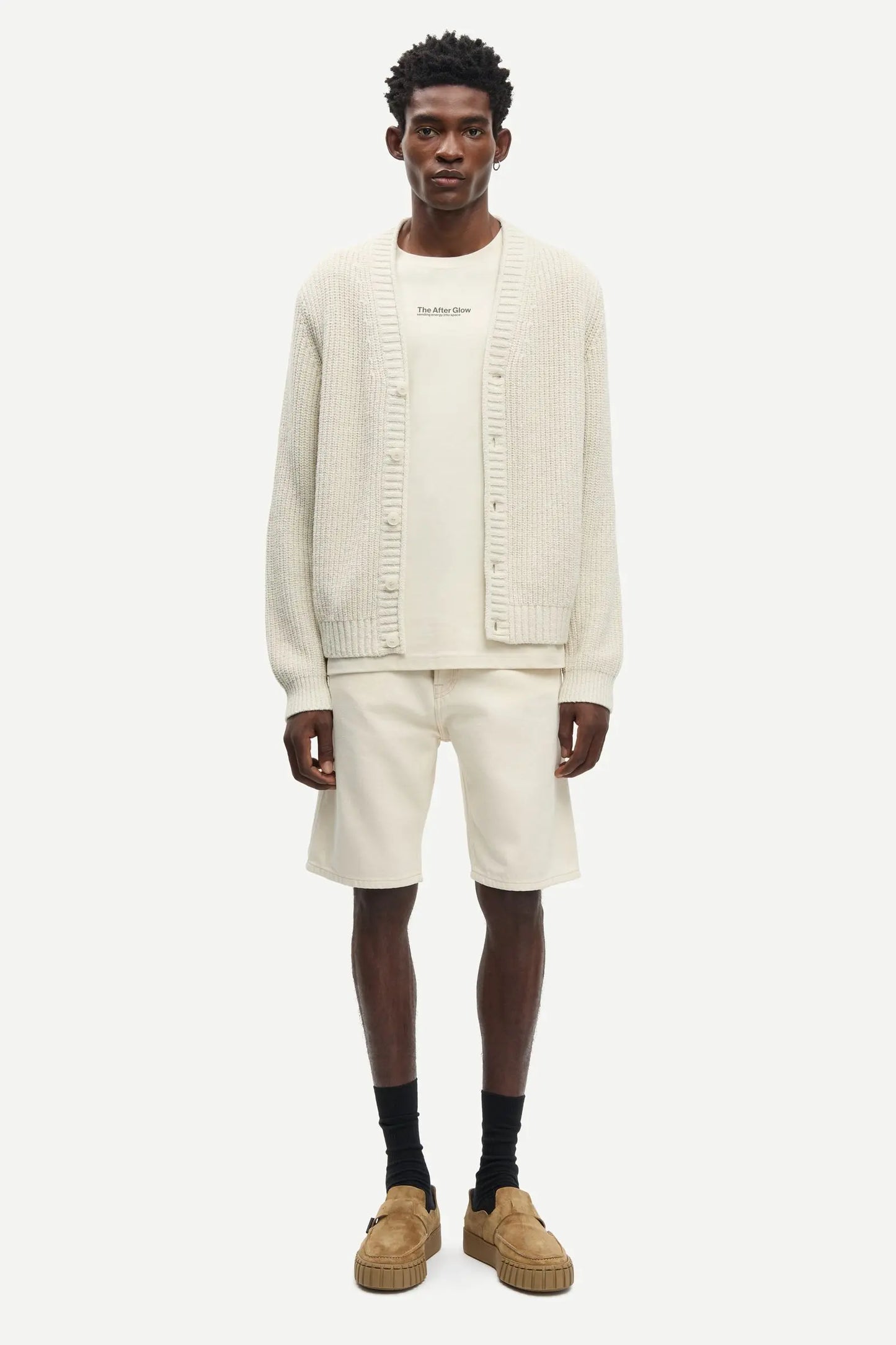 Samsøe Samsøe - Samarcon Cardigan, Silver Birch