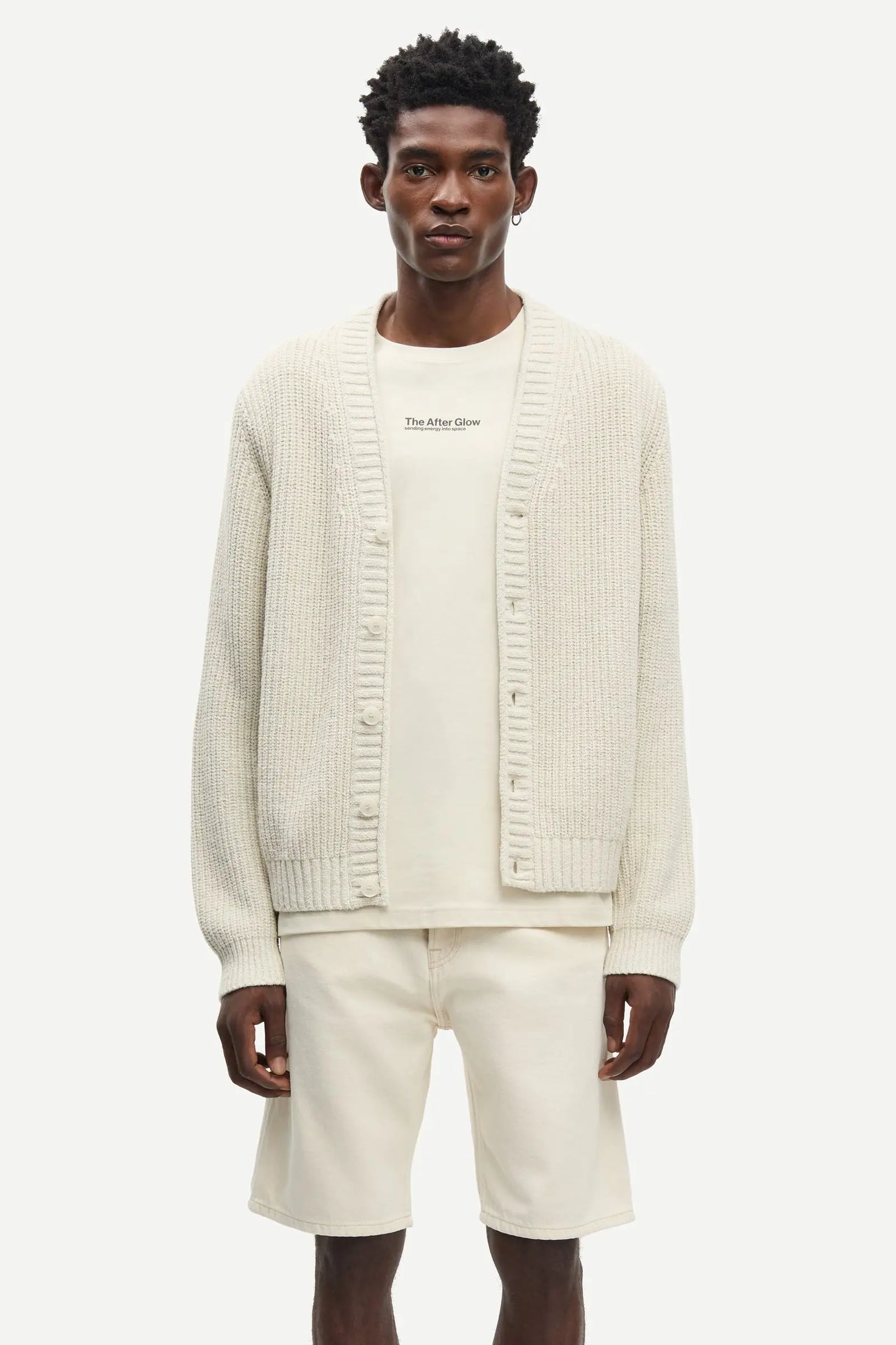 Samsøe Samsøe - Samarcon Cardigan, Silver Birch