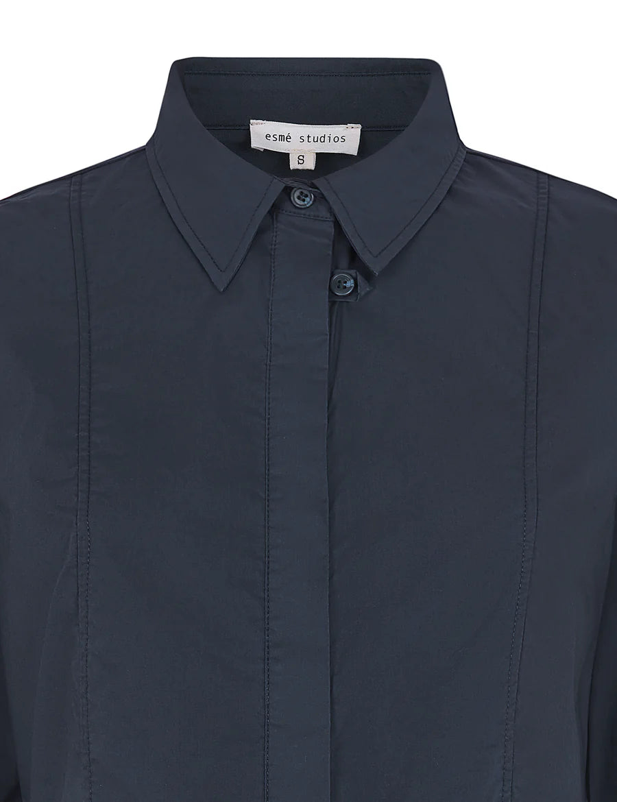 Esmé Studios - Rimmi Blouse, Blue Nights