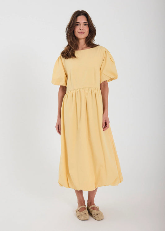 NORR - Fraser Dress, Dusty Yellow