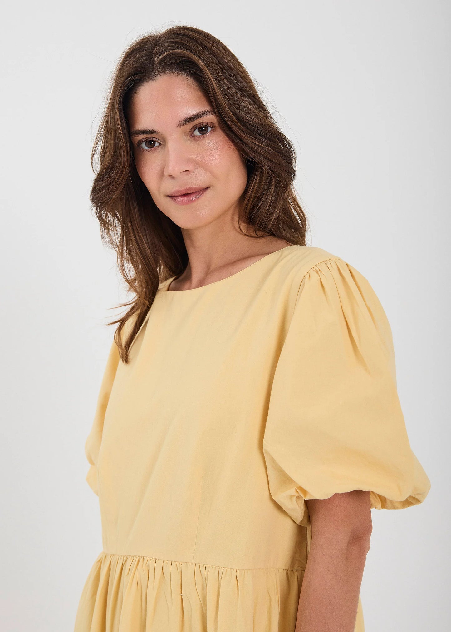 NORR - Fraser Dress, Dusty Yellow