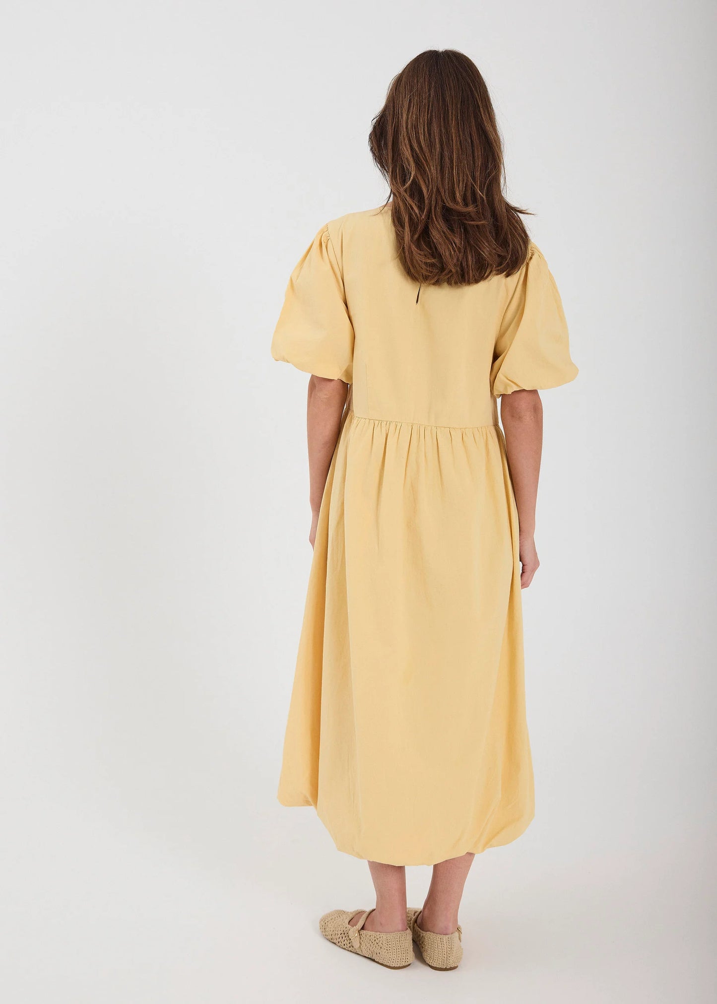 NORR - Fraser Dress, Dusty Yellow