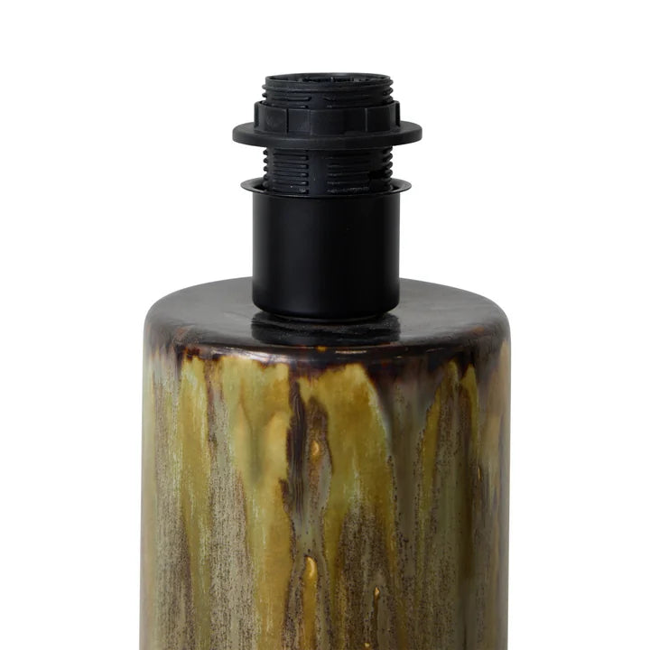 HKLIVING - Ceramic Lamp Base, Reactive Green
