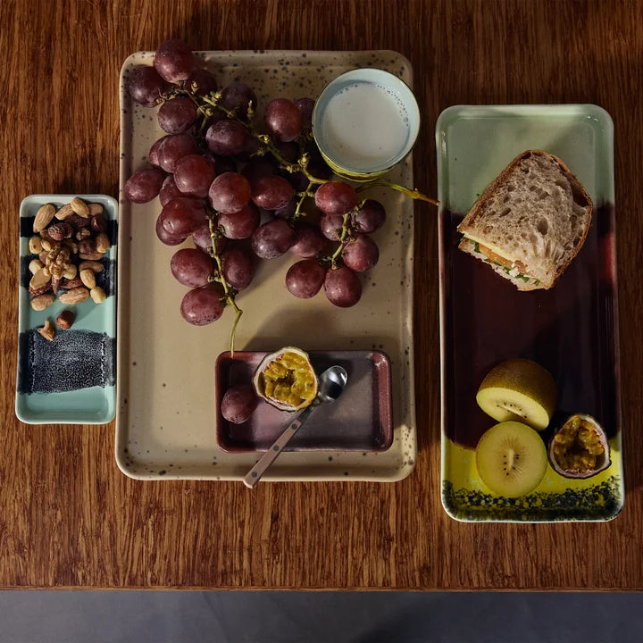 HKLIVING - 70s Ceramics: Cake Tray, Cherry