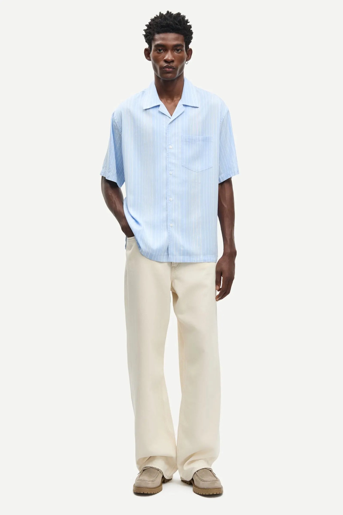 Samsøe Samsøe - Saemerson Shirt, Windsurfer Stripe
