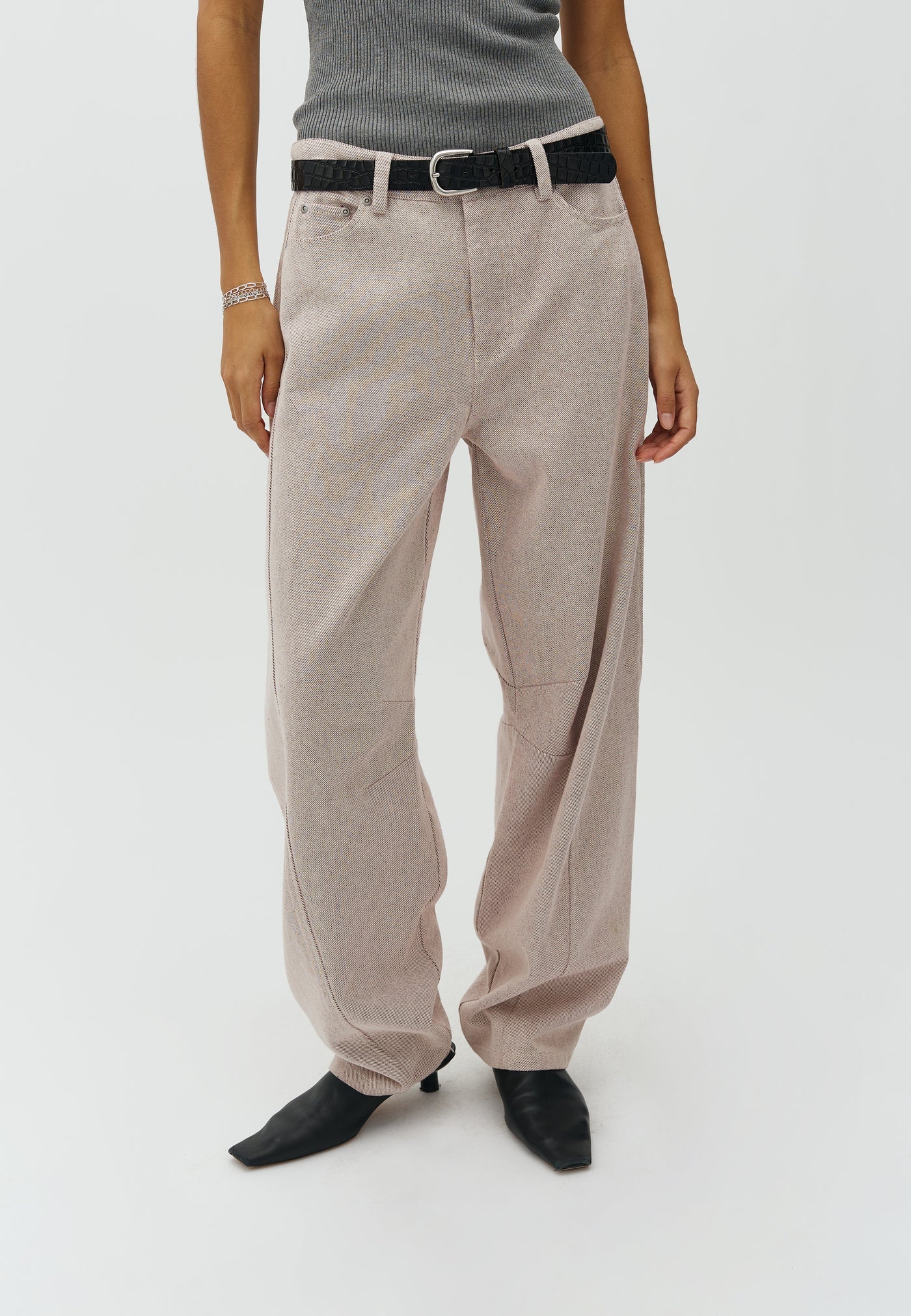 MbyM - Stellani Jeans, Light Berry Wash
