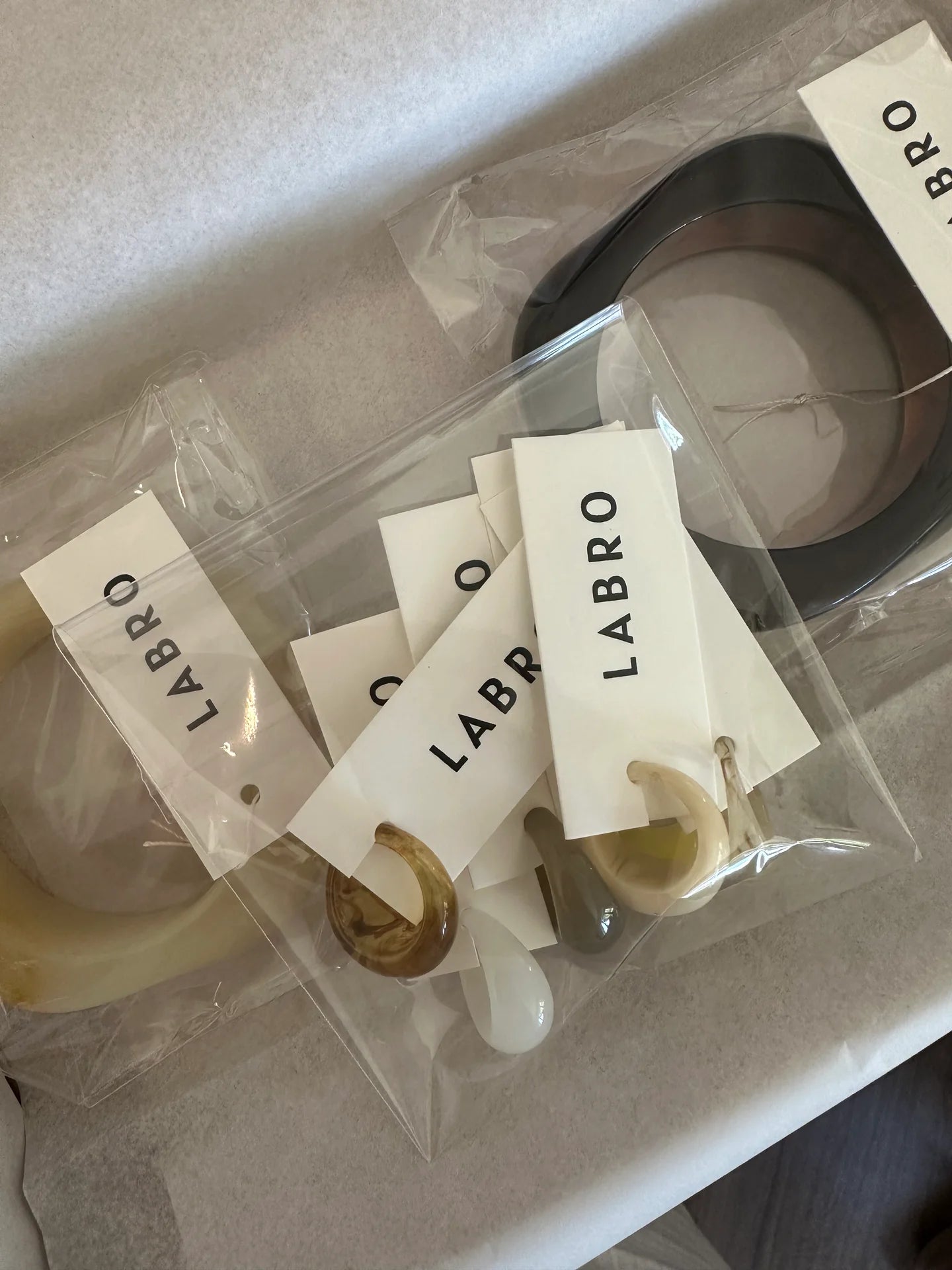 LABRO - Lido Ring Small, White
