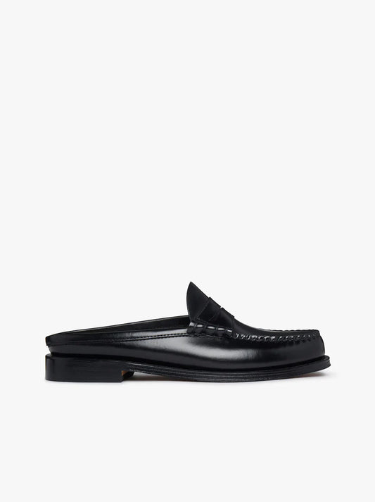 G.H. BASS - Weejun Penny Slide, Black Leather
