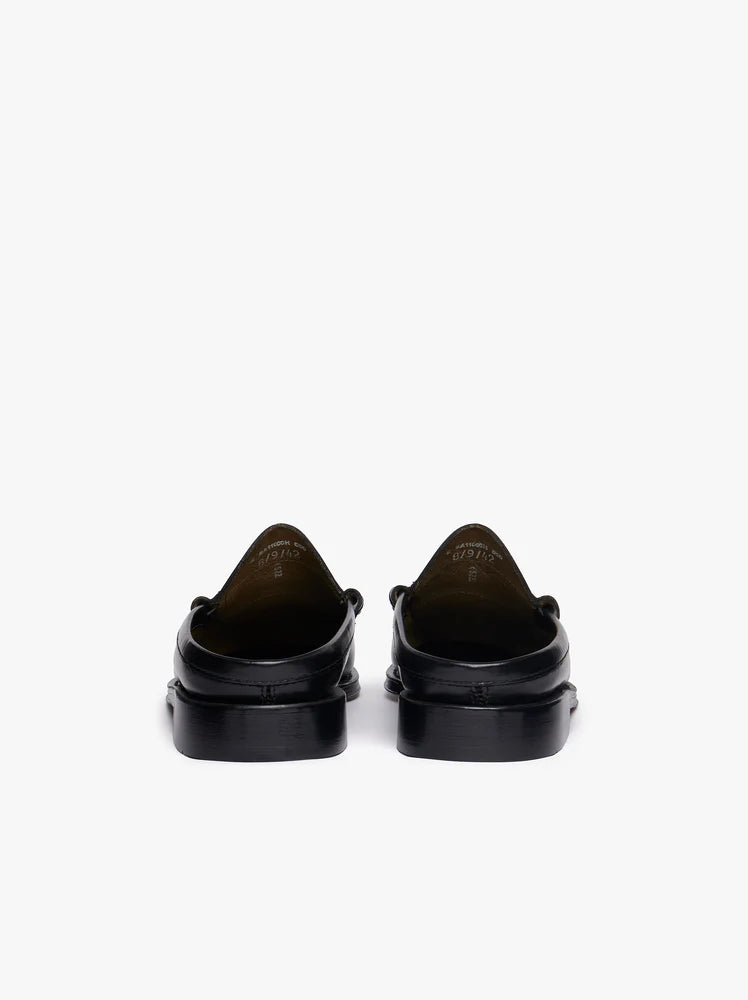 G.H. BASS - Weejun Penny Slide, Black Leather
