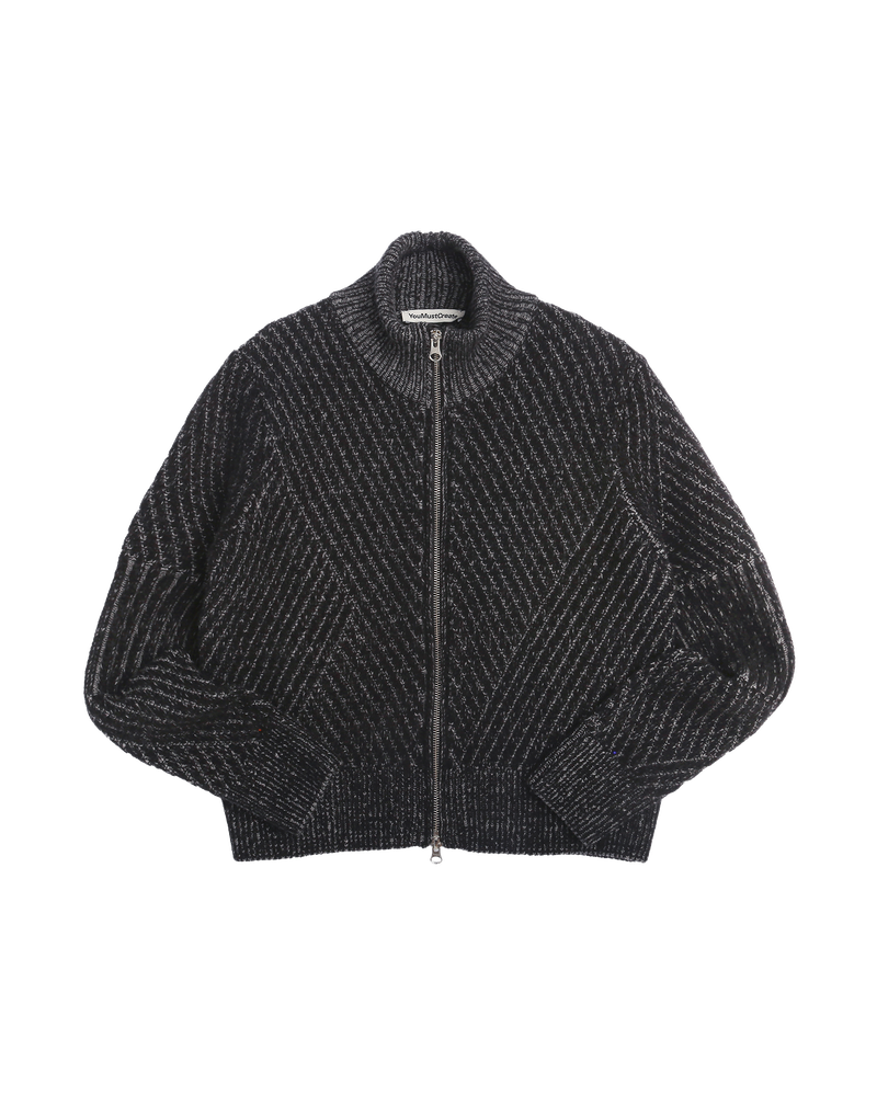 YMC - Cropped Nova Knit, Navy