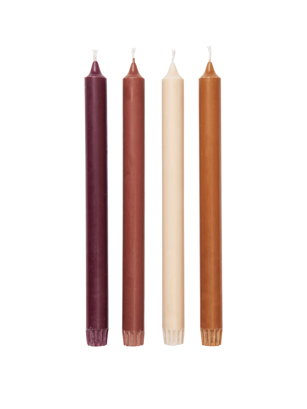Ferm Living - Pure Candles, Roseate Blend (set of 4)