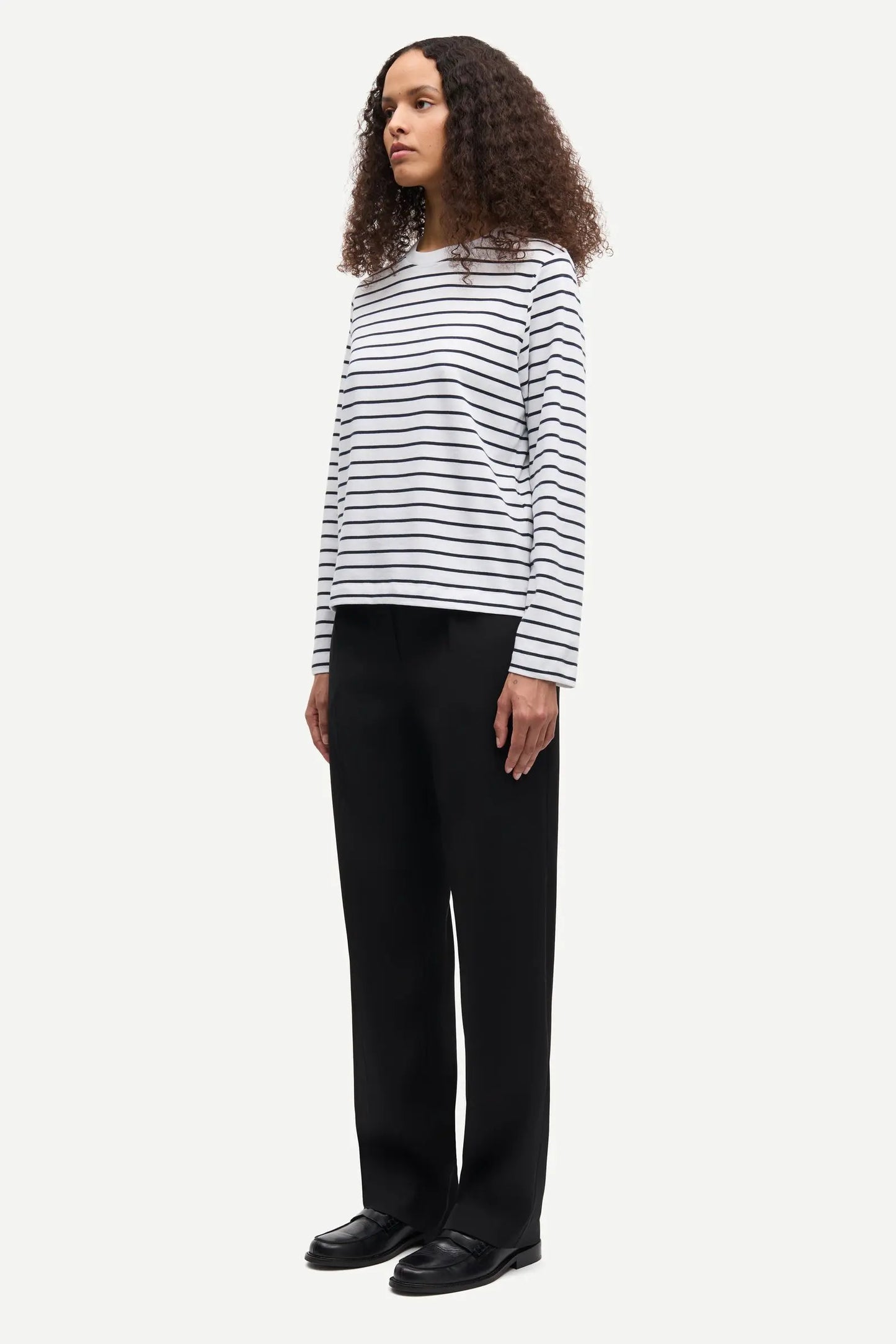 Samsøe Samsøe - Sacamino Long Sleeve T-Shirt, Salute Stripe