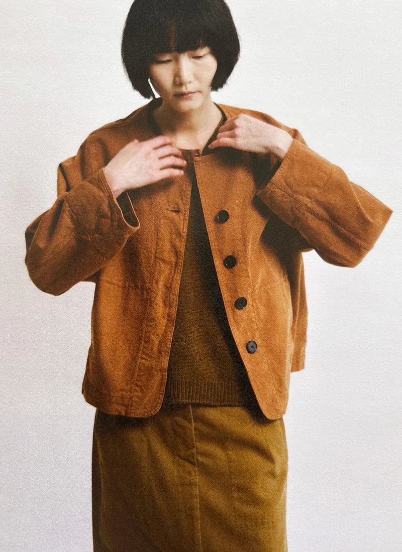 TOAST - Sculpted Brushed Cotton Canvas Jacket, Brown Anice