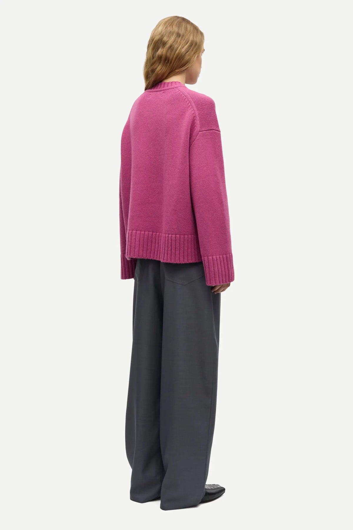 Samsøe Samsøe - Sakeiku Sweater, Red Violet