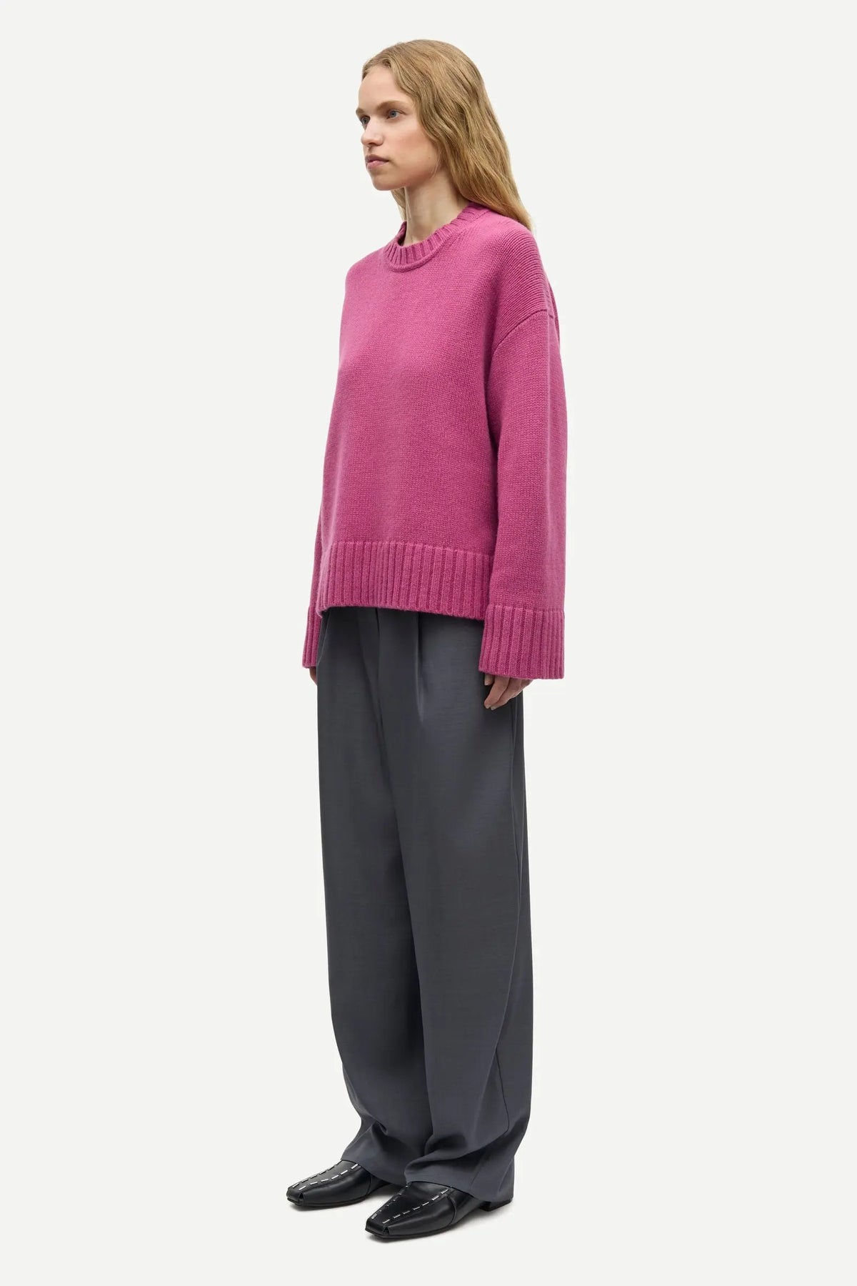 Samsøe Samsøe - Sakeiku Sweater, Red Violet