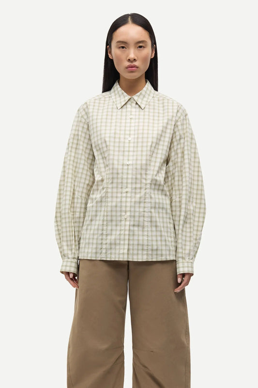 Samsøe Samsøe - Saalesso Shirt, Mosstone
