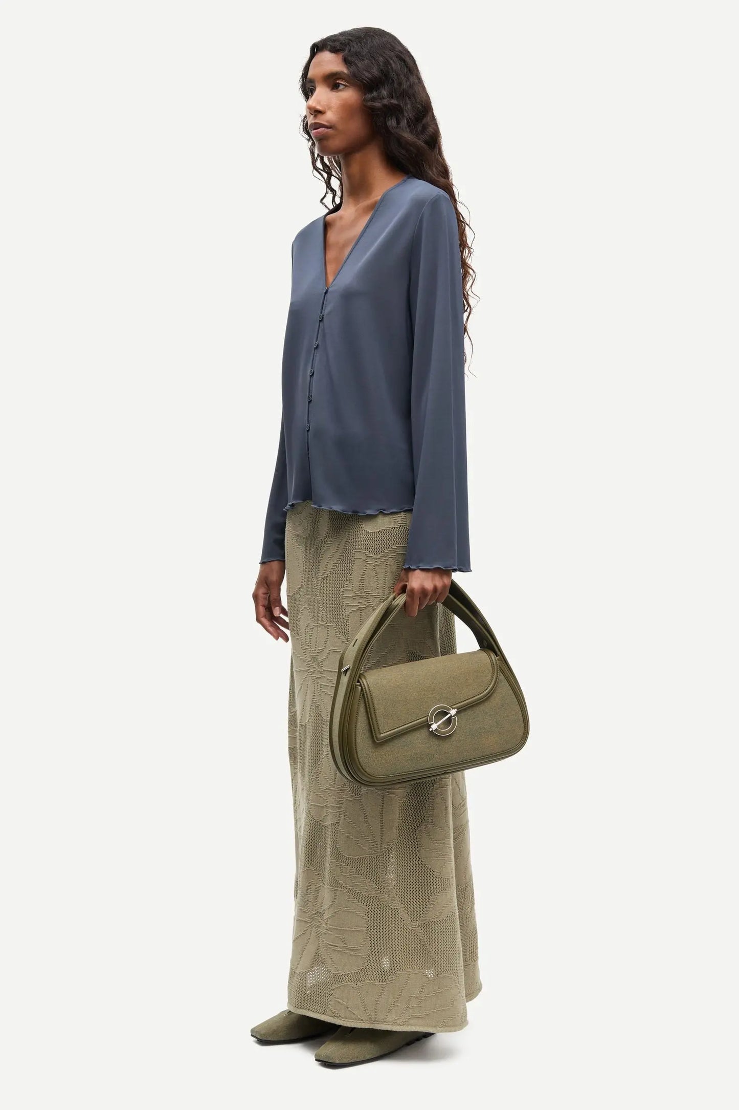 Samsøe Samsøe - Saumi Blouse, Ombré Blue