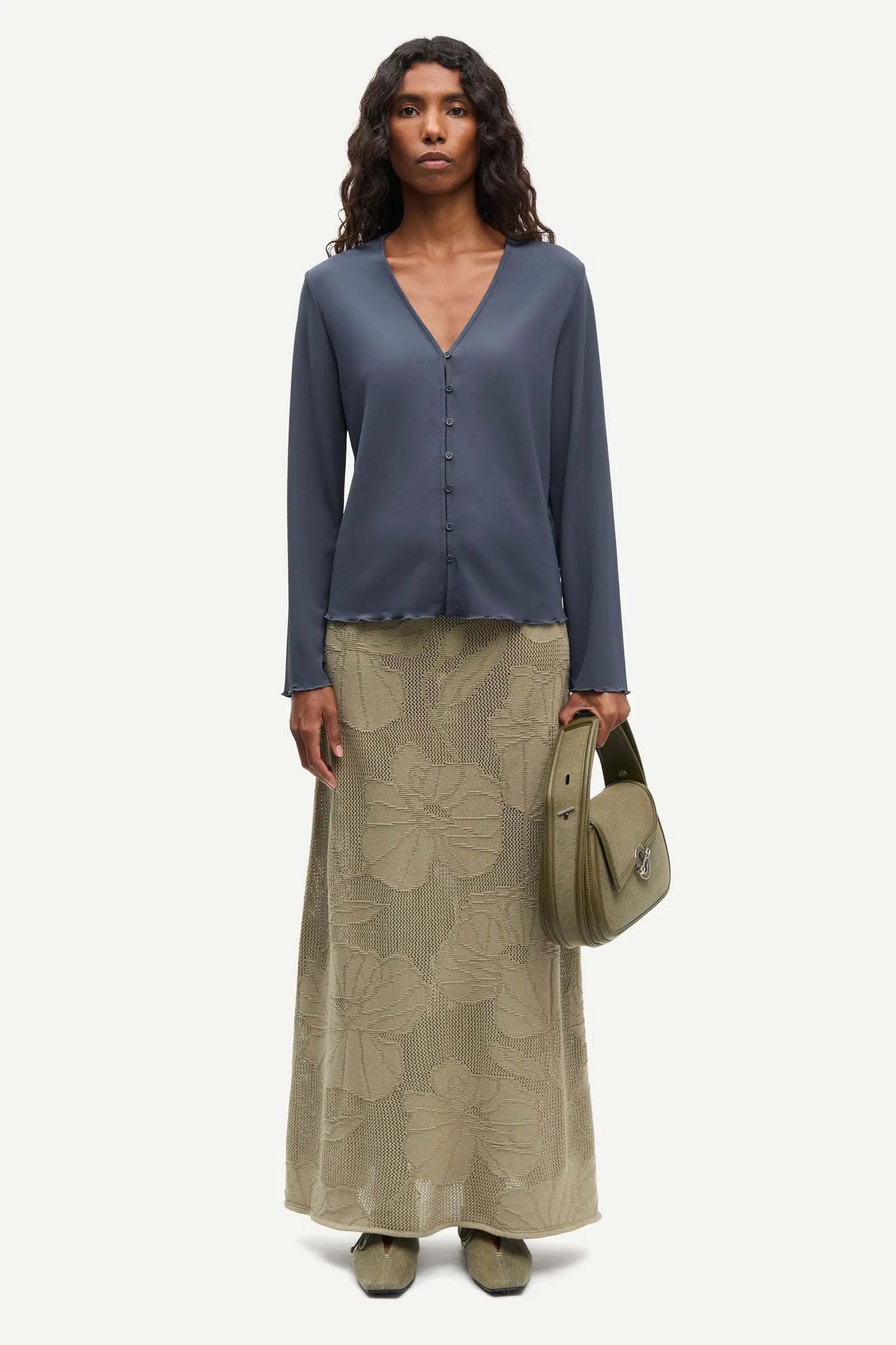 Samsøe Samsøe - Saumi Blouse, Ombré Blue