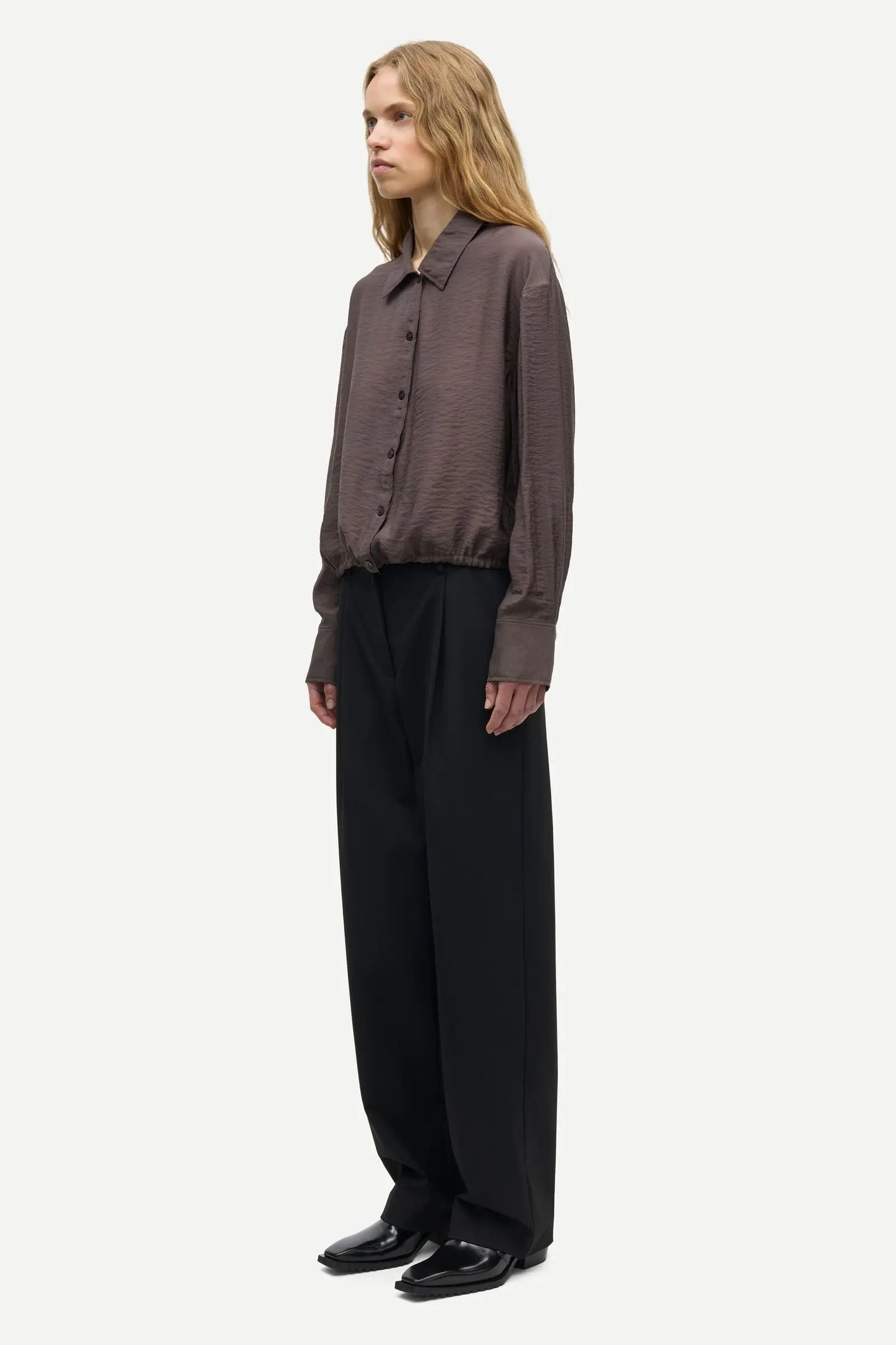 Samsøe Samsøe - Sakelly Shirt, Mulch