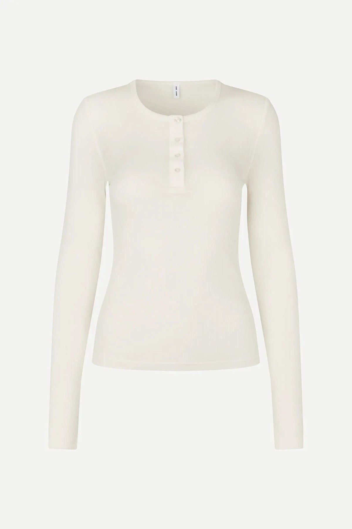 Samsøe Samsøe - Sadodo Long Sleeve Top, Egret