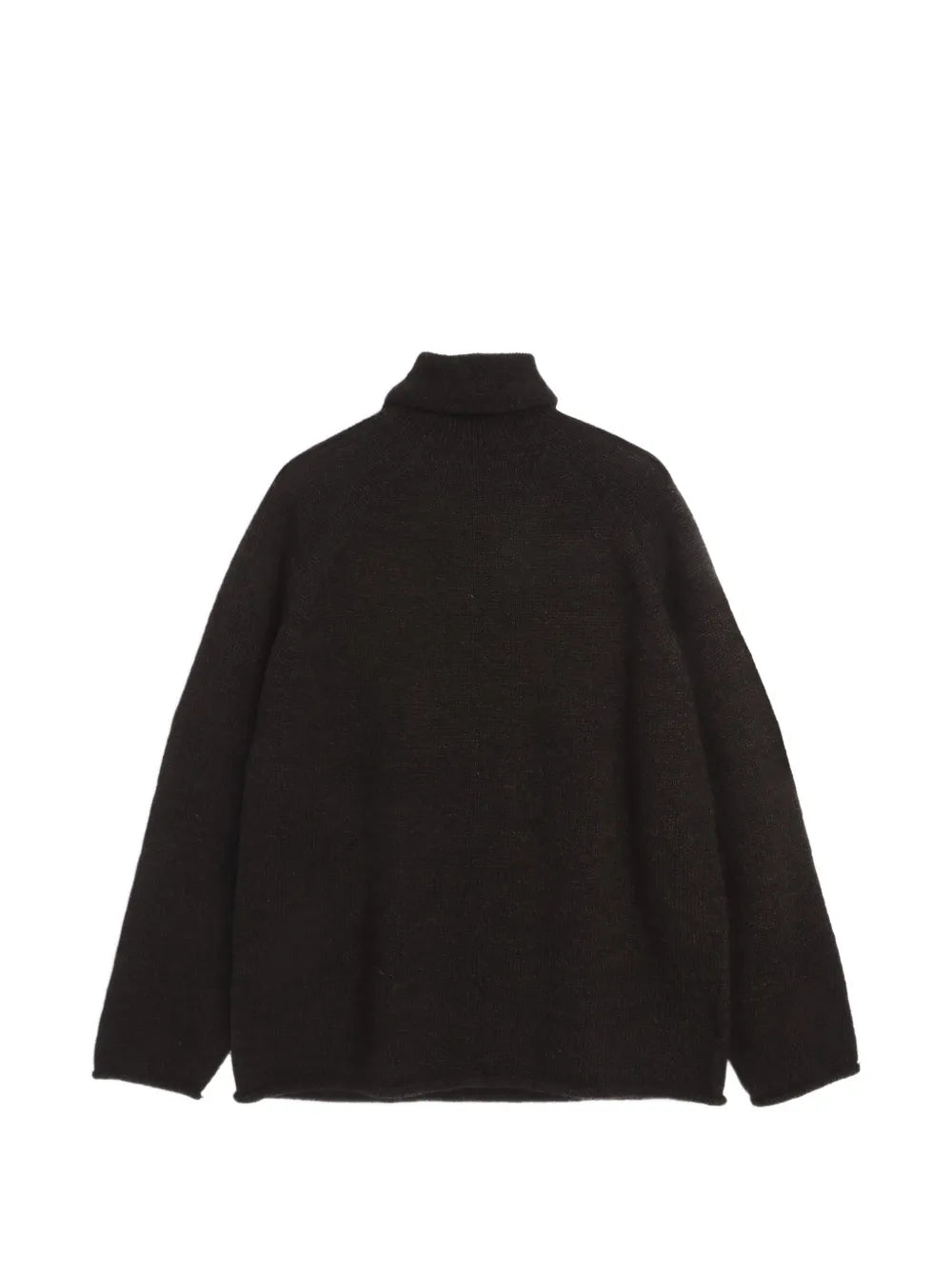 YMC - Runaway Neck Knit, Dark Brown