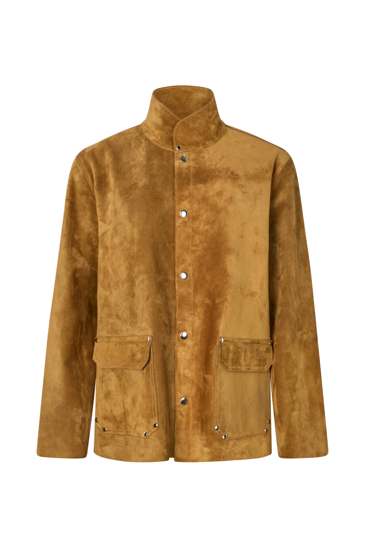 Rabens Saloner - Thelma Heavy Suede Jacket, Whiskey