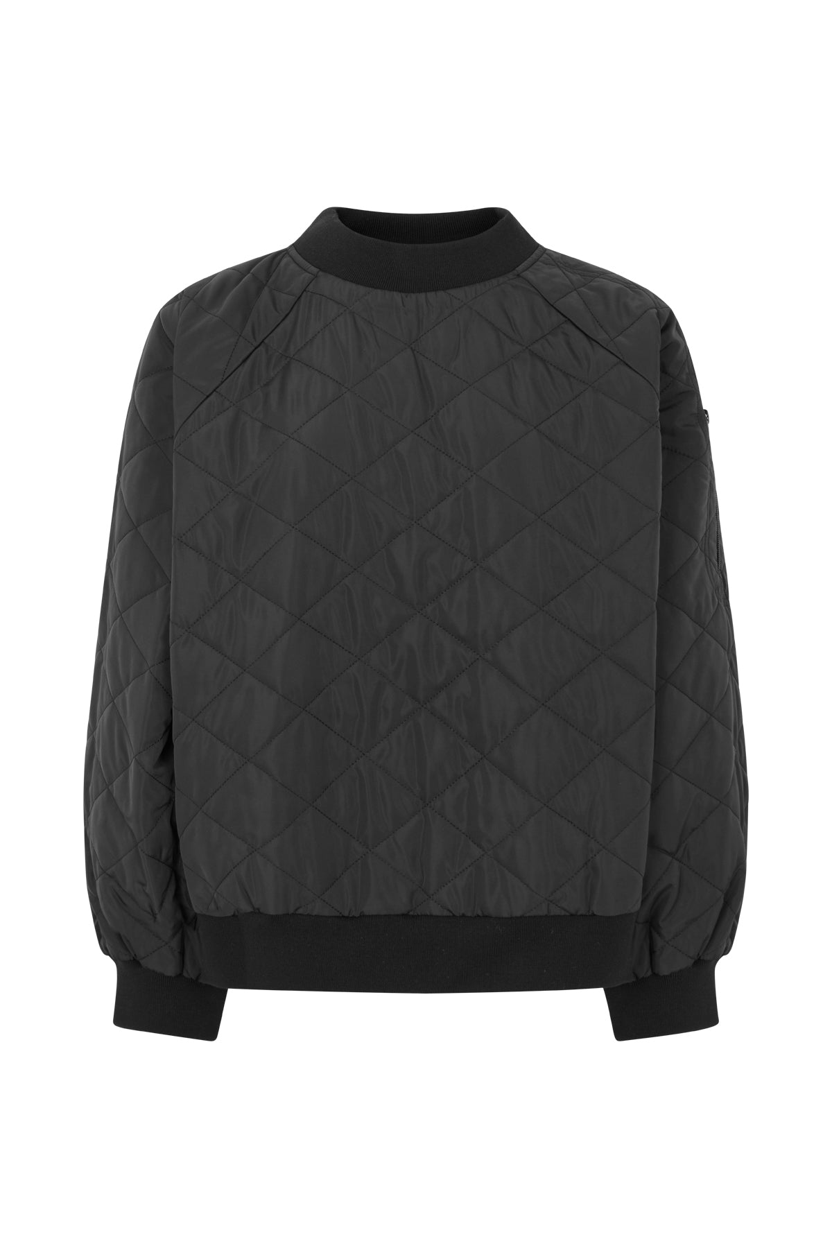 Rabens Saloner - Padme Tech Quilt Top, Black