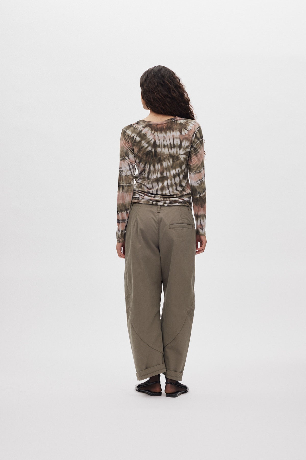 Rabens Saloner - October Utility Shaped Pants, Asphalt