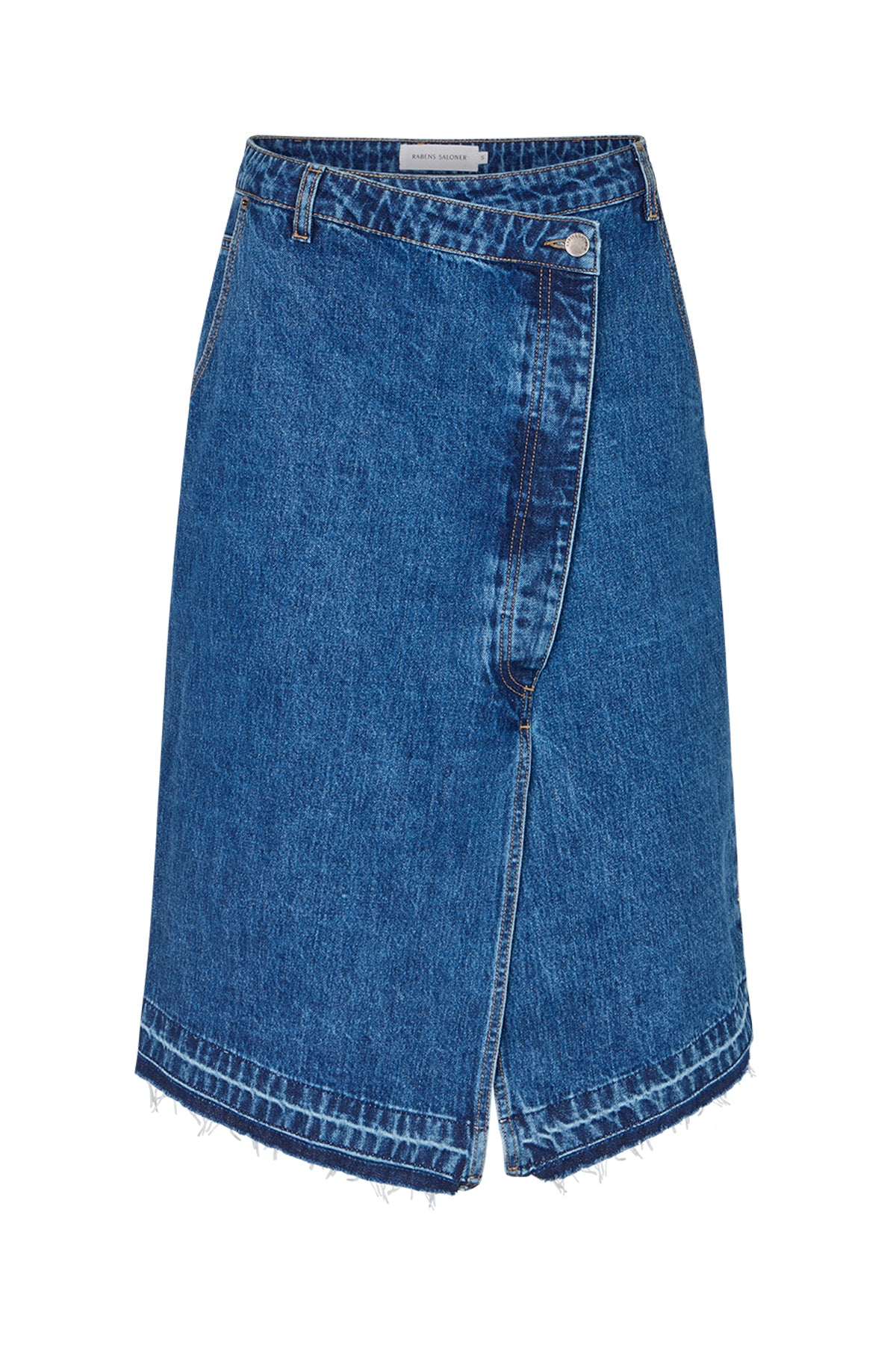 Rabens Saloner - Nicka Denim Skirt, Dark Indigo