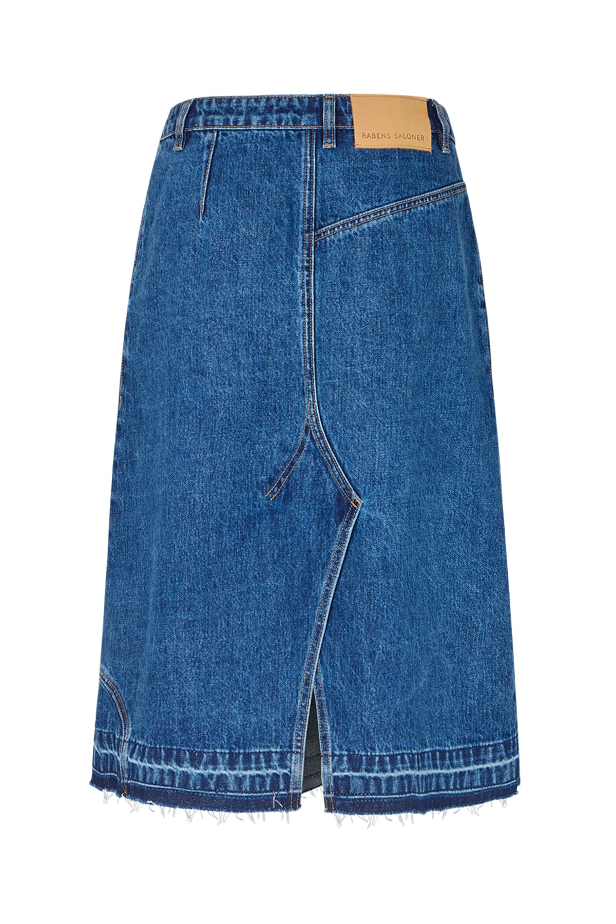 Rabens Saloner - Nicka Denim Skirt, Dark Indigo