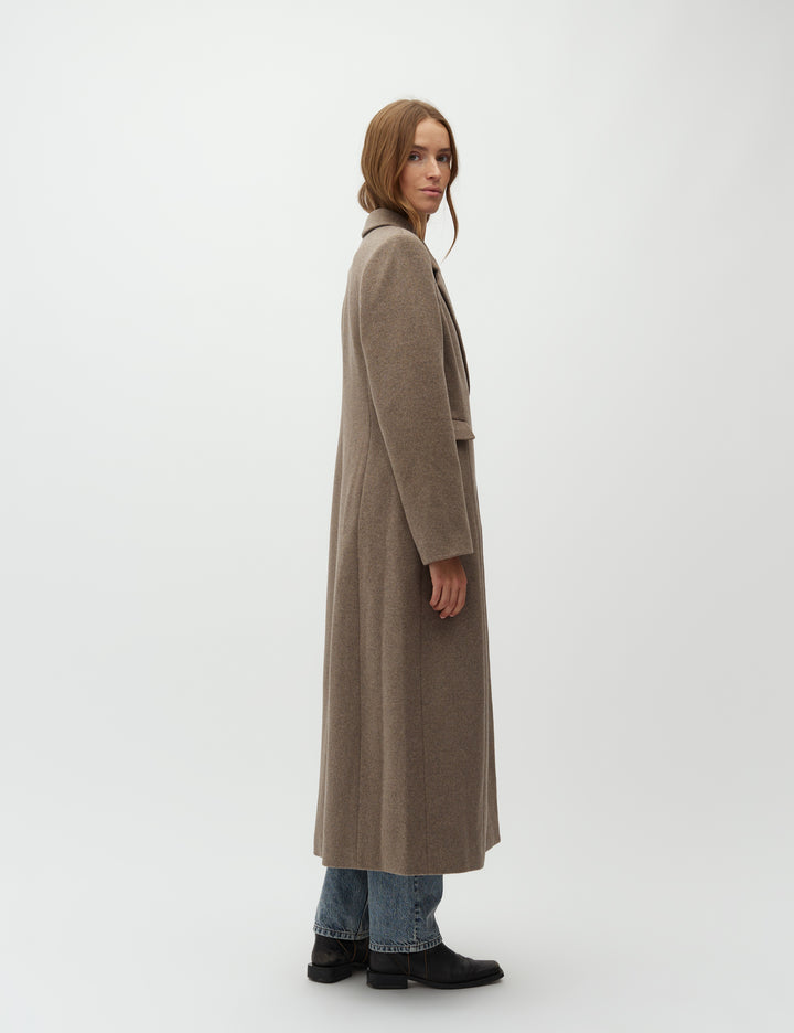 MbyM - Iva Coat, Greige Melange